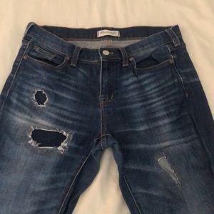 Madewell Distressed Boyfriend Jean size 27